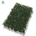 50x50cm fake high quality artificial boxwood mat/ panel for wall